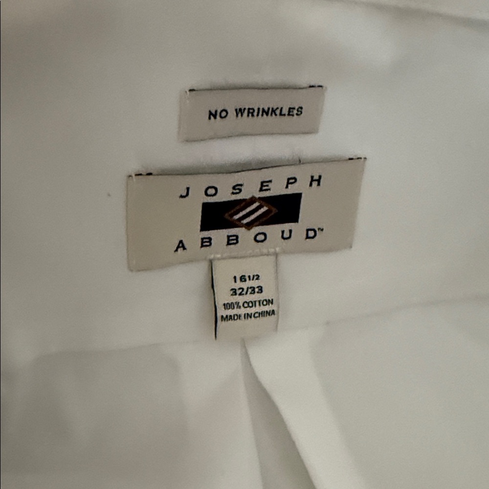 Joseph Abboud Classic White Dress Shirt
